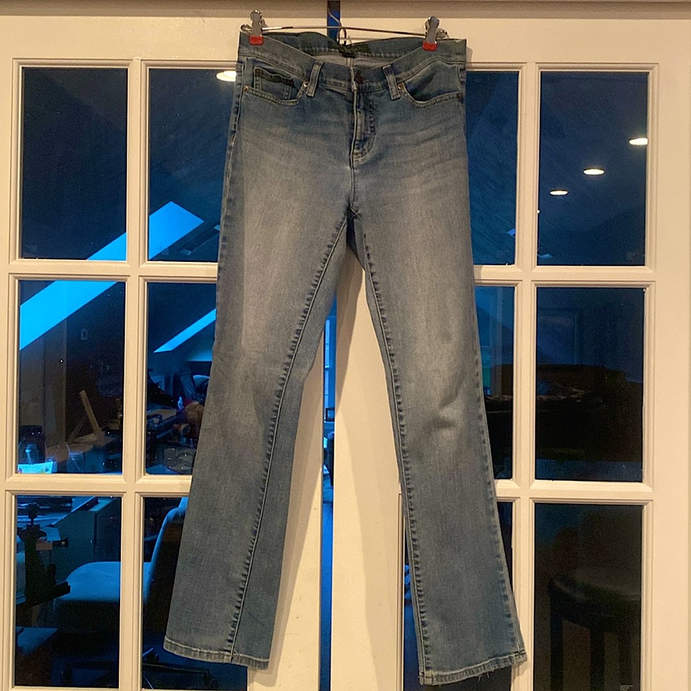 LRL Ralph Lauren classic straight light wash jeans